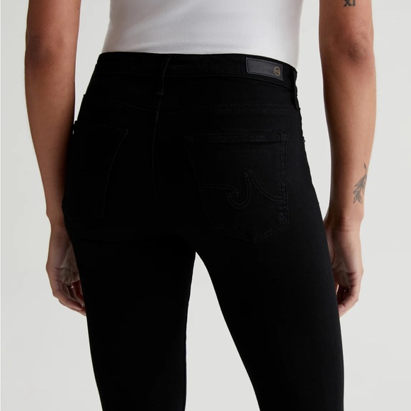 AG Legging Ankle Super Skinny size 30R in black. - Picture 3 of 9